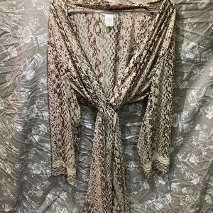 Gilligan O'malley sleepwear robe L